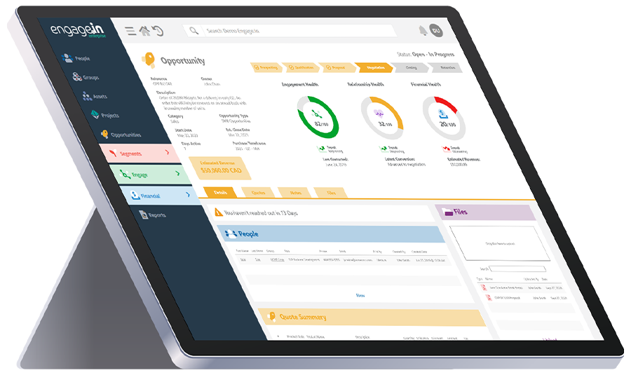 Engage.In Workflow Management Screenshot